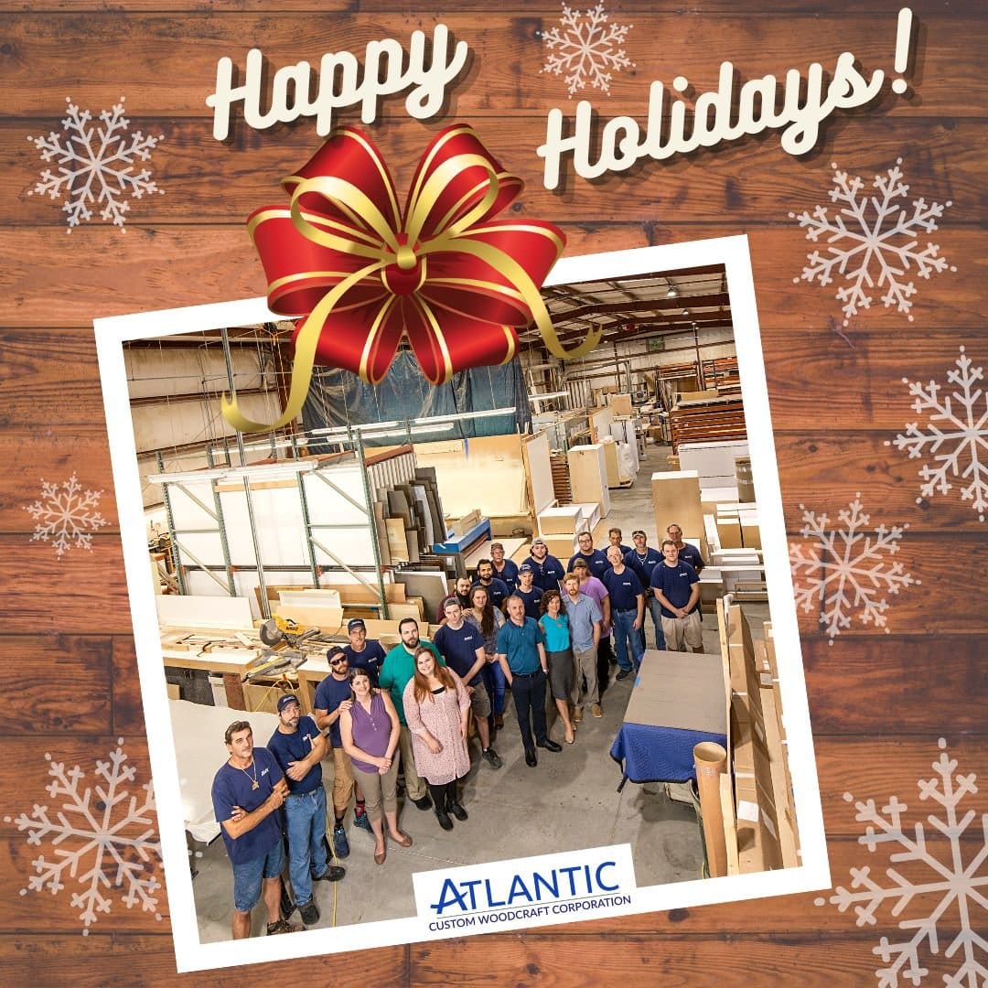 happy holidays photo frame instagram post