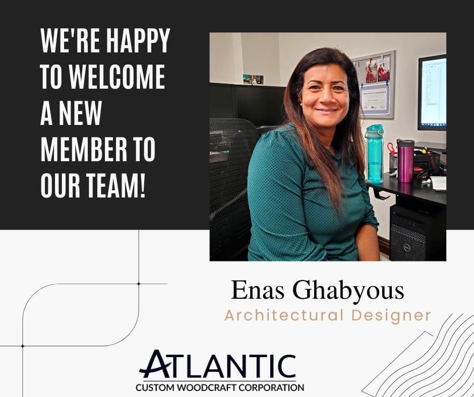 white monochromatic new team member facebook post 1